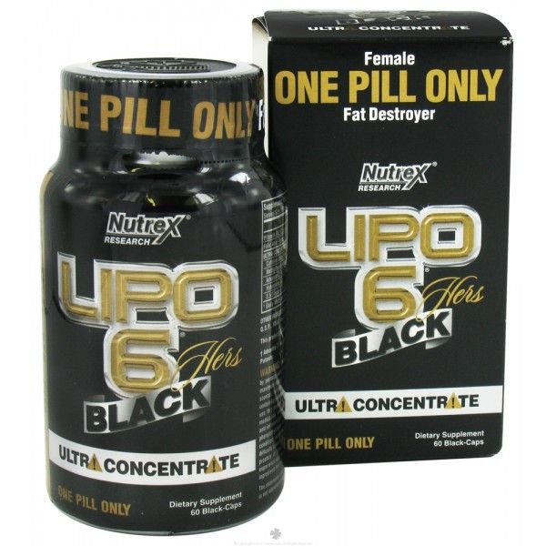LIPO-6 BLACK HERS ULTRA CONCENTRATE - Nutrex
